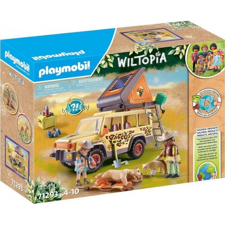 Playmobil 71293 - Wiltopia - Explorateurs avec véhicule tout terrain