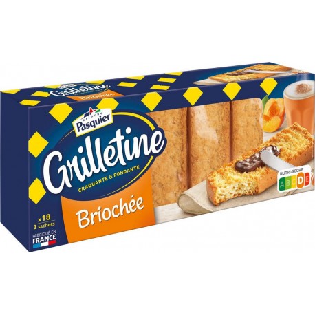 PASQUIER GRILLETINE BRIOCHEE 255g