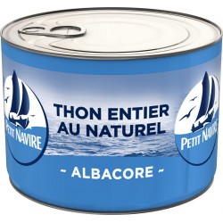 Petit Navire Thon albacore au naturel 280g (lot de 5)