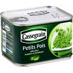 Cassegrain Petits Pois Tendres et Fondants 495g