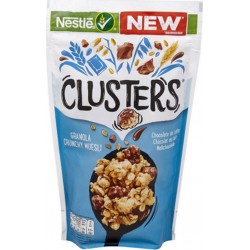 Nestlé Clusters Granola Crunchy Muesli Chocolat Au Lait 300g (lot de 4)