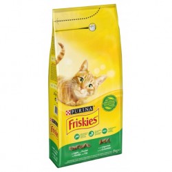 Friskies Croquettes Chats Adultes Poulet Lapin 2Kg