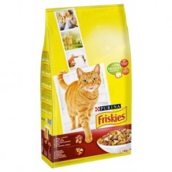 Friskies Croquettes Chats Adultes Boeuf Poulet 1,5Kg