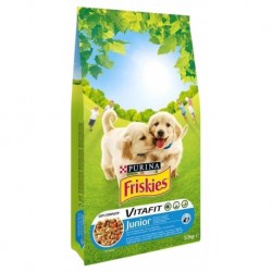 Friskies Croquettes Chiens Junior Poulet Légumes Format Maxi 10Kg