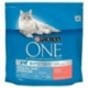 Purina One Croquettes Chat Stérilisé Saumon 1,5Kg