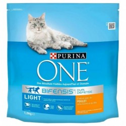 Purina One Croquettes Chat Light Poulet 1,5Kg