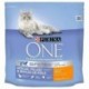 Purina One Croquettes Chat Pelage et Boules de Poils Poulet 1,5Kg