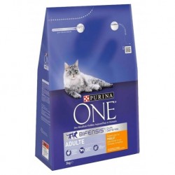 Purina One Croquettes Chat Adulte Poulet 3Kg
