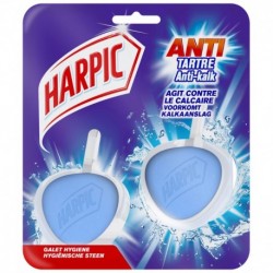 Harpic Bloc Cuvette Galet Hygiène Anti-Tartre