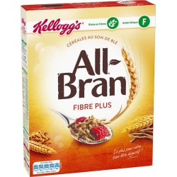 Kellogg's All Bran Fibre Plus 500g (lot de 3)