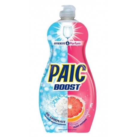 Paic Boost Bicarbonate Formule Désincrustante au Pamplemousse Rose 500ml