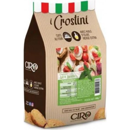 CROSTINI AIL BASILIC 100g