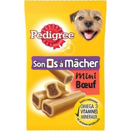 Pedigree Son Os à Mâcher Mini Boeuf 180g (lot de 6)