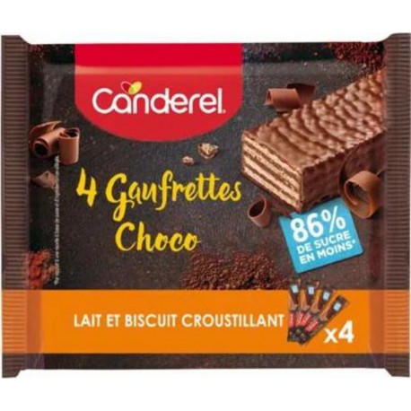 CANDEREL BISCUIT PATISSIER SACHETS INDIVIDUELS GAUFRETTE 120g