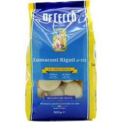 DE CECCO LUMACONI RIGATI 500g