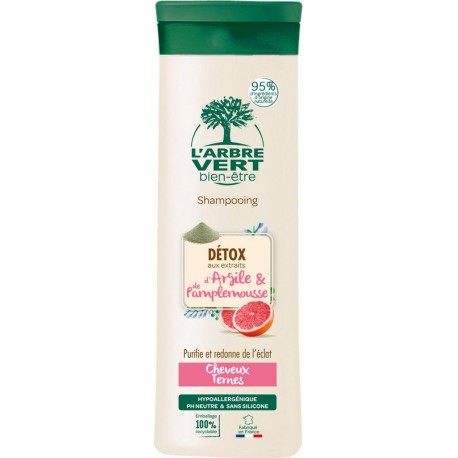 L'arbre Vert Shampooing DETOX cheveux ternes 250ml