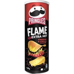 Pringles Tuiles saveur Flame Fromage et piment 160g