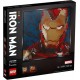 LEGO 31199 Art - Iron Man de Marvel Studios