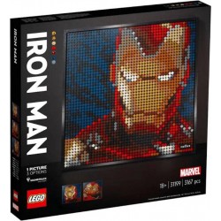 LEGO 31199 Art - Iron Man de Marvel Studios