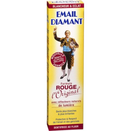 Email Diamant Dentifrice Formule Rouge l’Original 75ml (lot de 4)