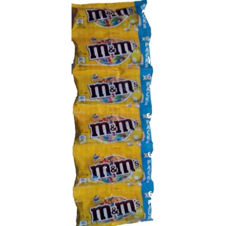 M&M's Dragées chocolatées Cacahuètes 6x270g