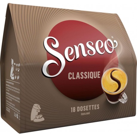 Senseo Café dosettes Classique x18 125g