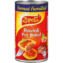 Zapetti Ravioli Pur Boeuf 1,2Kg (lot de 6)