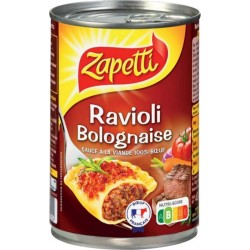Zapetti Ravioli Bolognaise 400g (lot de 6)