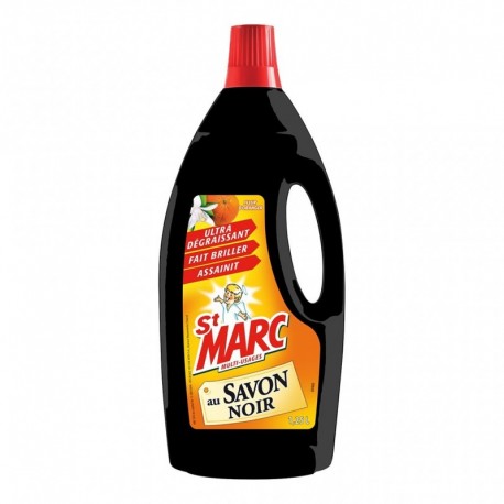 St Marc Nettoyant Multi-Usages au Savon Noir et à la Fleur d’Oranger 1,25L