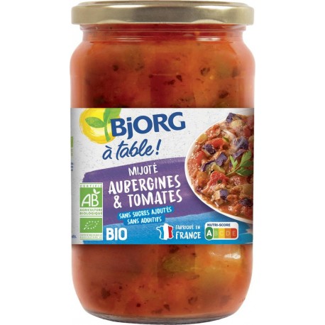 BJORG A TABLE! LEGUMES MIXTES BOCAL VERRE 720ml 630g