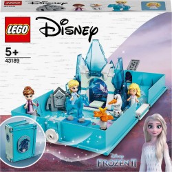 LEGO Disney Princess 43189 La Reine des neiges 2 Les aventures d’Elsa et Nokk dans un livre de contes