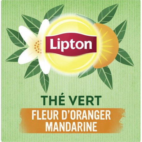 LIPTON THE VERT FLEUR D'ORANGER & MANDARINE 30g