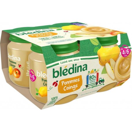 BLEDINA POMMES COINGS 4X130G