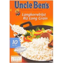 Uncle Ben’s Riz Long Grain 10min 2Kg