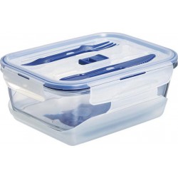 Boite réfrig 122 cl + couverts et cooling bag - Pure Box Active - Luminarc