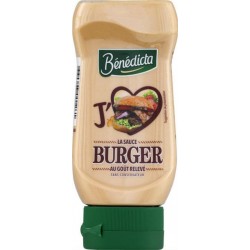 Bénédicta J’aime La Sauce Burger au Goût Relevé 260g (lot de 6)
