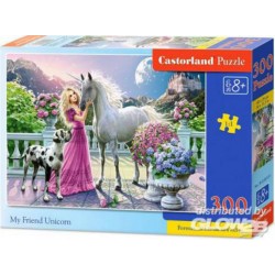 Castorland Puzzle My Friend Unicorn, puzzle 300 pièces