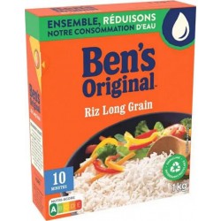 Ben's Original Riz Long Grain Cuisson rapide 10min 1Kg