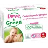 Love & Green Couches Hypoallergéniques Innovation Taille 4 x46