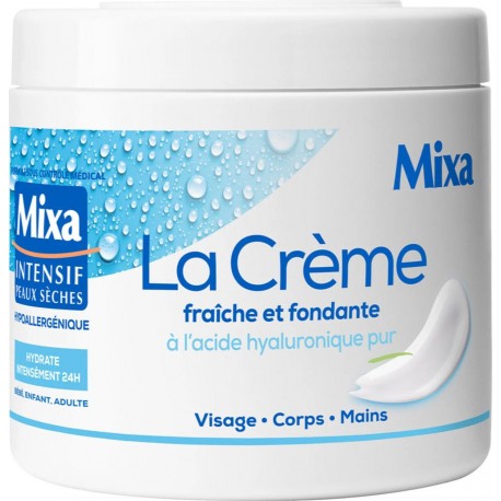 MIXA INTENSIF PEAUX SECHES PRODUIT MIXTE VISAGE & CORPS & MAINS POT 400ml