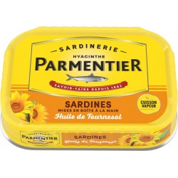 Parmentier Sardines à l'huile de tournesol 135g