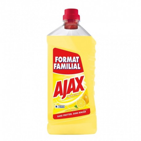 Ajax Multi-Surfaces Fraîcheur Citron 1,5L Format Familial