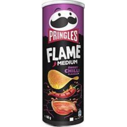 PRINGLES Chips Tuiles saveur Flame Piment Doux 160g