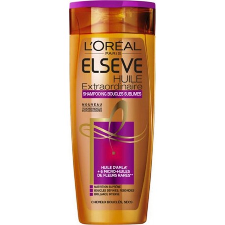 L'Oréal L’Oréal Paris Elseve Huile Extraordinaire Shampooing Boucles Sublimes Cheveux Bouclés Secs 250ml