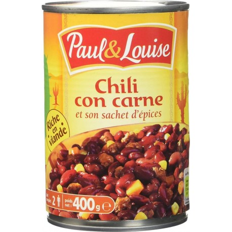 PAUL&LOUIS CHILI CON CARNE 400g