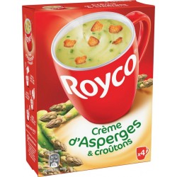 Royco Soupe déshydratée asperges croûtons 4x20cl 800ml