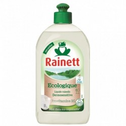 Rainett Écologique Liquide Vaisselle Dermosensitive Provitamine B5 Sans Parfum 500ml