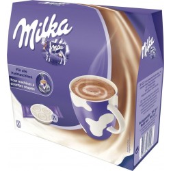 Senseo Dosettes Milka Chocolat x7 164g