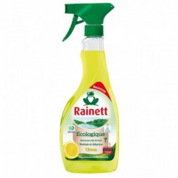 Rainett Spray Écologique Nettoyant Salle de Bain au Citron 500ml