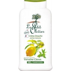 Le Petit Olivier Crème de Douche Extra Douce à l’Extrait Naturel de Verveine Citron 500ml